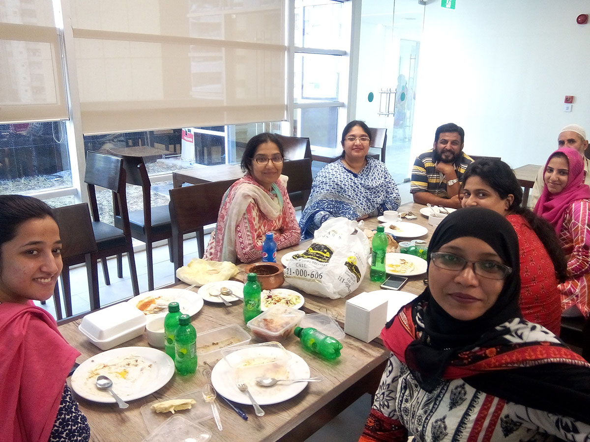 QEC Team Meeting And Lunch