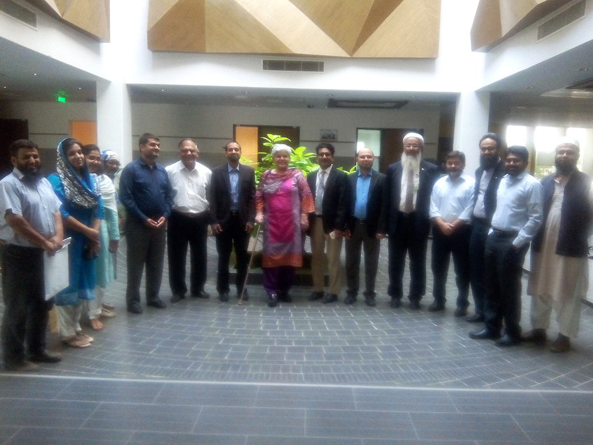 Dr. Bushra Hamid's visit