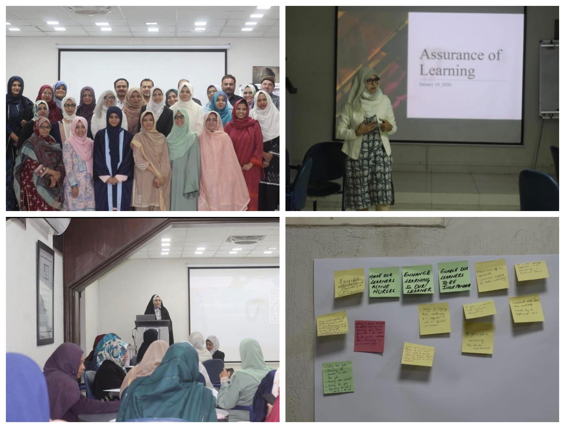 Faculty Development Workshop on Assurance of Learning (AoL) at FHES