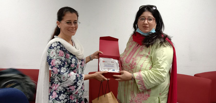 The Quality Enhancement Cell (QEC) at IBA Karachi invited Ms. Sanam Soomro, Director QEC, Dow University of Health Sciences (Karachi)