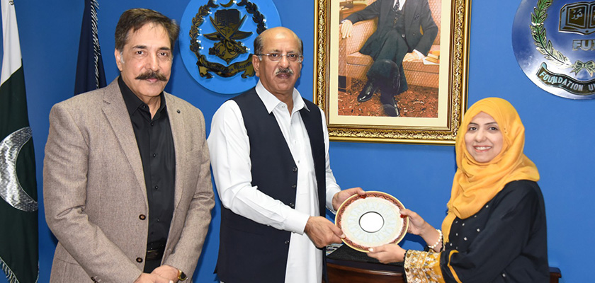 Panel Member of NBEAC Re-Accreditation Visit at Foundation University, Islamabad